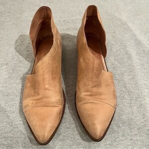 Free People Tan Leather Women's Shoes
